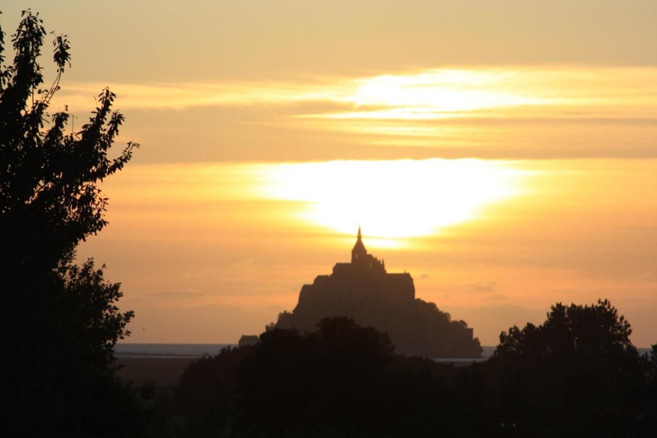 L'Aurore De La Baie, Vue Sur Le Mont-Saint-Michel Huisnes-sur-Mer Экстерьер фото