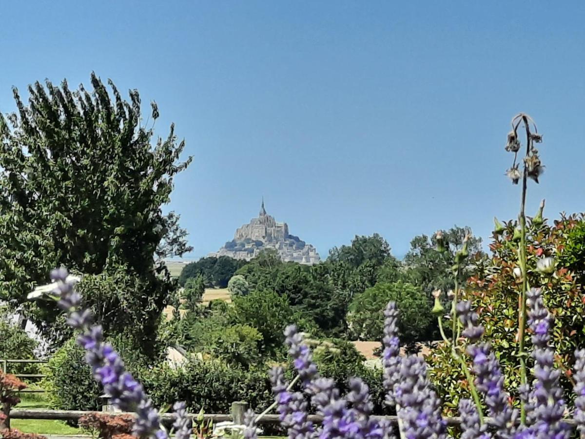 L'Aurore De La Baie, Vue Sur Le Mont-Saint-Michel Huisnes-sur-Mer Экстерьер фото
